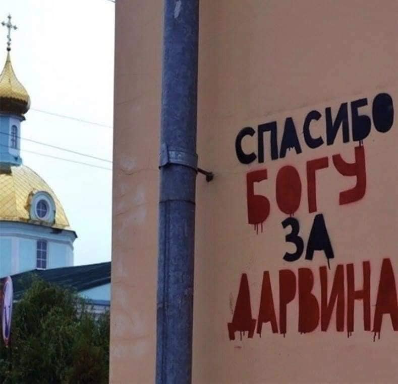 СПАСИБО ЗА ДАРВИНА