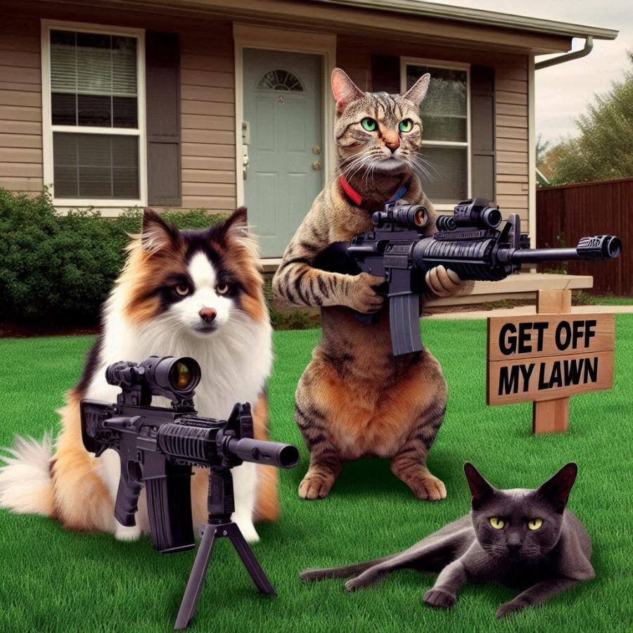 GET OFF MY LAWN