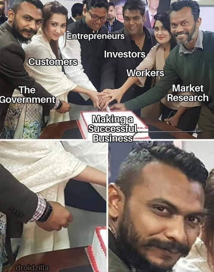 Customers Entrepreneurs Investors Workers The Government Market Research Makinga Successful: Business droidzilla