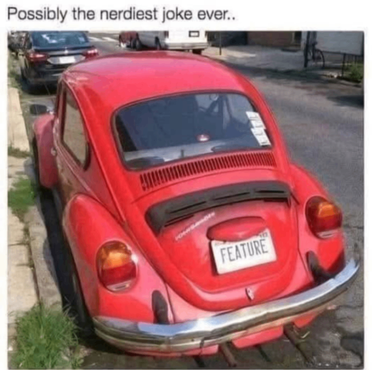 Possibly the nerdiest joke ever.. FEATURE